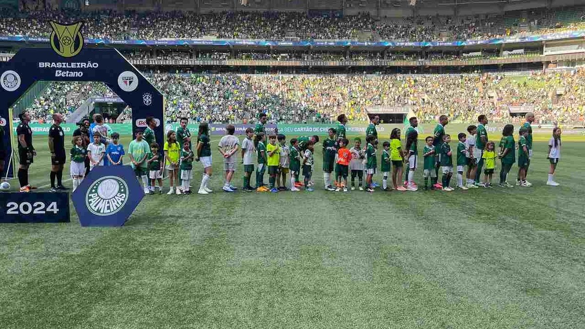 Palmeiras e São Paulo se enfrentaram no último domingo