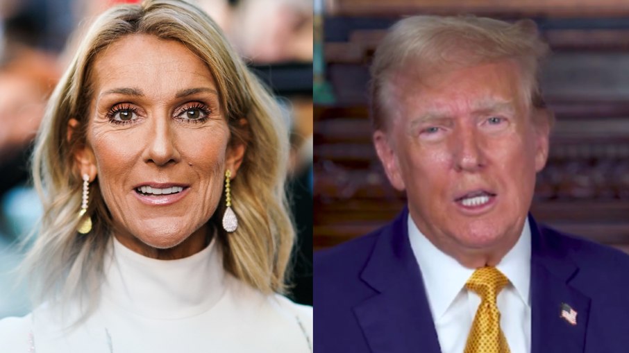 Céline Dion critica Donald Trump por música não autorizada em comício: 'Sério?'