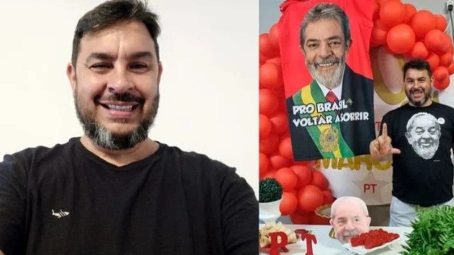 Marcelo Arruda foi morto a tiros durante sua festa de aniversário