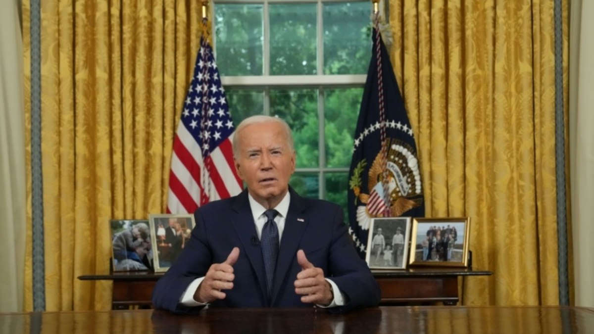 Decisão contraria desejo de alguns democratas que querem que Biden desista da corrida eleitoral