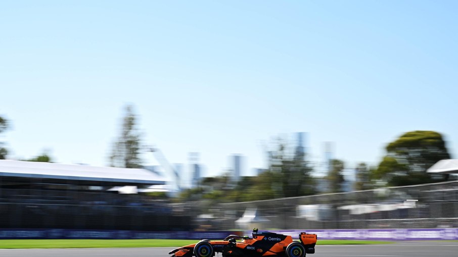 McLaren no circuito Albert Park