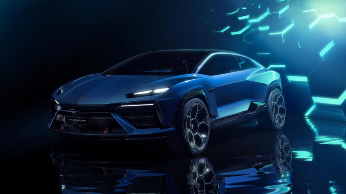 Lamborghini revela conceito de futuro rival do Porsche Taycan