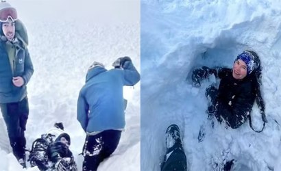 Casal sobrevive a avalanche na Argentina após resgate
