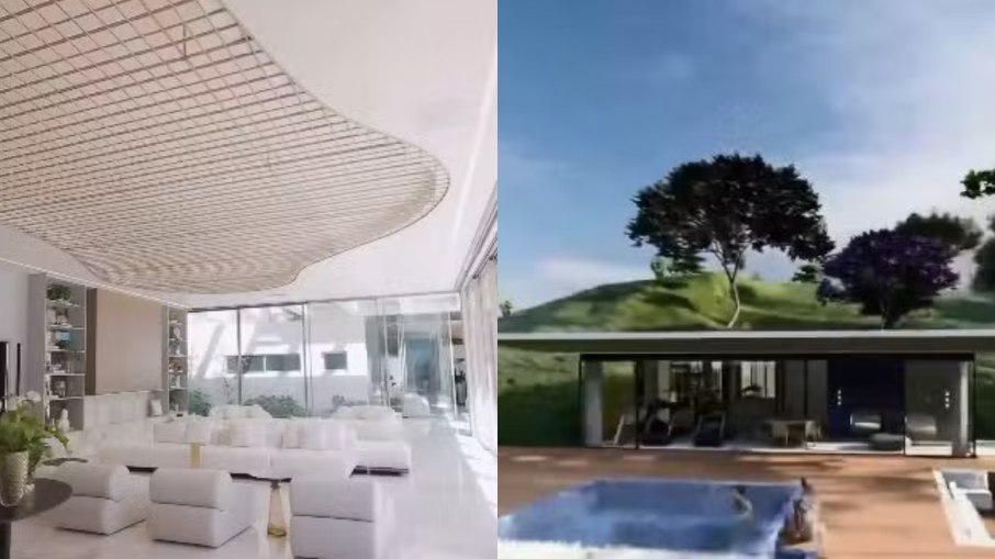 Mansão onde Virginia, Zé Felipe e as filhas moraram é colocada à venda.