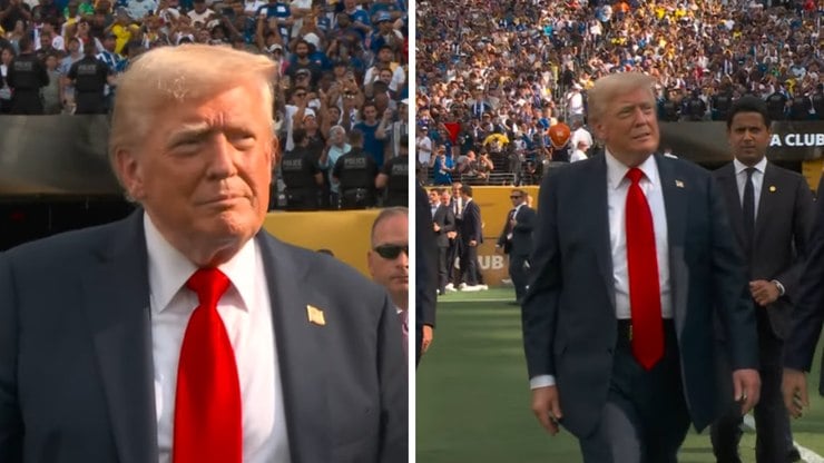 Trump é vaiado duas vezes na final do Mundial de Clubes