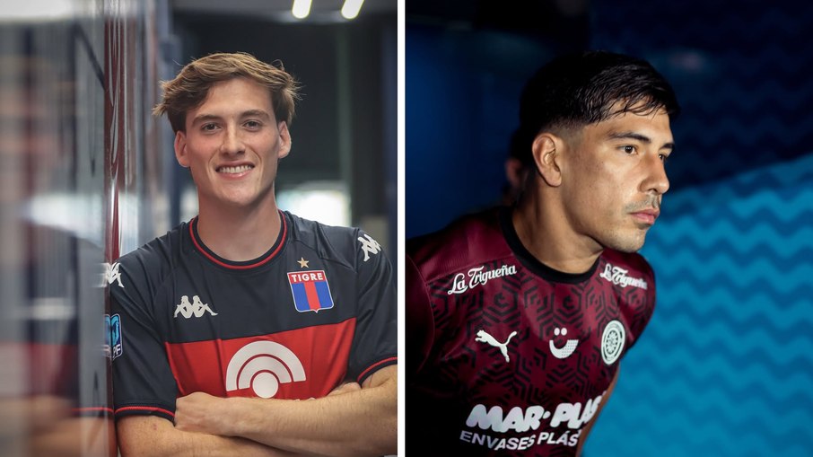 Jabes Saralegui conduz o meio-campo do Tigre, enquanto Salomón Rodríguez é uma das principais opções ofensivas do Montevideo City Torque
