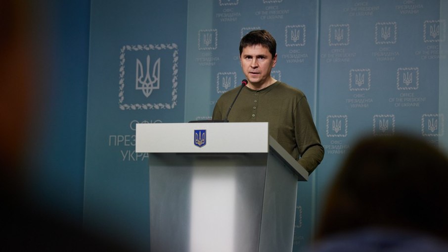 Mykhailo Podolyak é conselheiro do presidente da Ucrânia, Volodymyr Zelensky