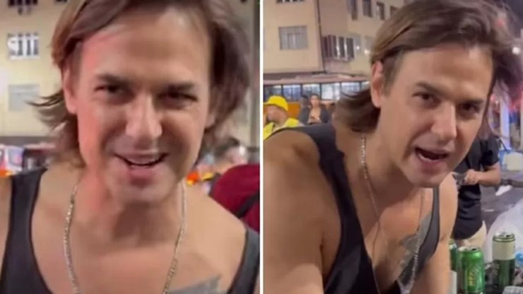 Ex-galã de "Malhação" vende bebidas em show de Lady Gaga