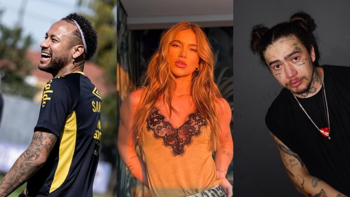 Neymar Jr., Virginia Fonseca e Whindersson Nunes Neymar Jr., Virginia Fonseca e Whindersson Nunes