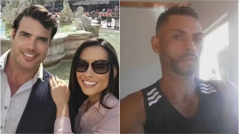 Renê Júnior e a esposa e delegada Ana Paula Lamego Balbino foram indiciados por envolvimento no assassinato do gari Laudemir de Souza Fernandes