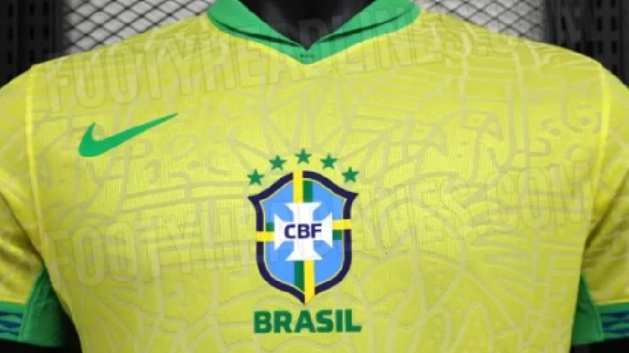 Nova camisa da seleção brasileira