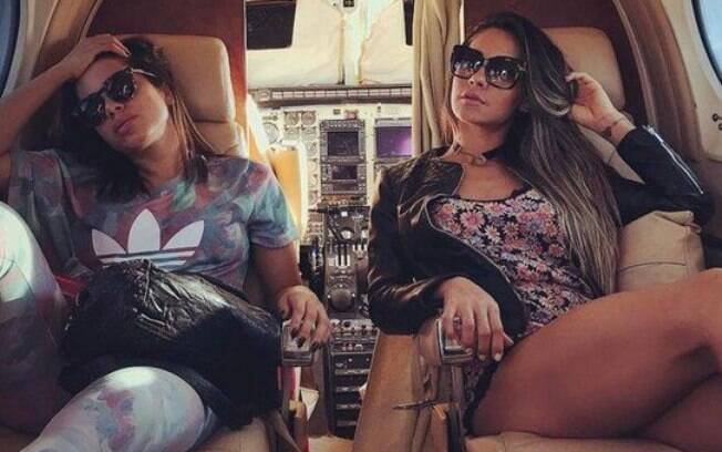 Anitta e Mayra Cardi não estão juntas apenas por conta do programa 