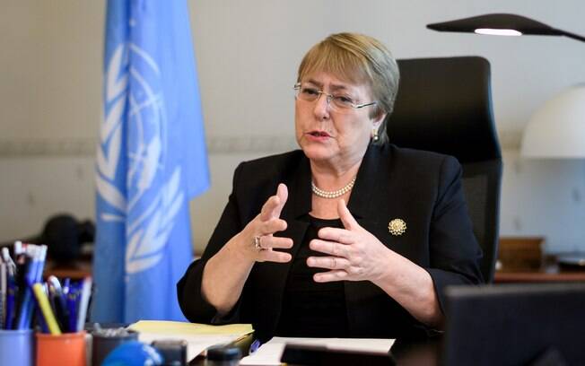 Chefe dos direitos humanos da ONU, Michelle Bachelet