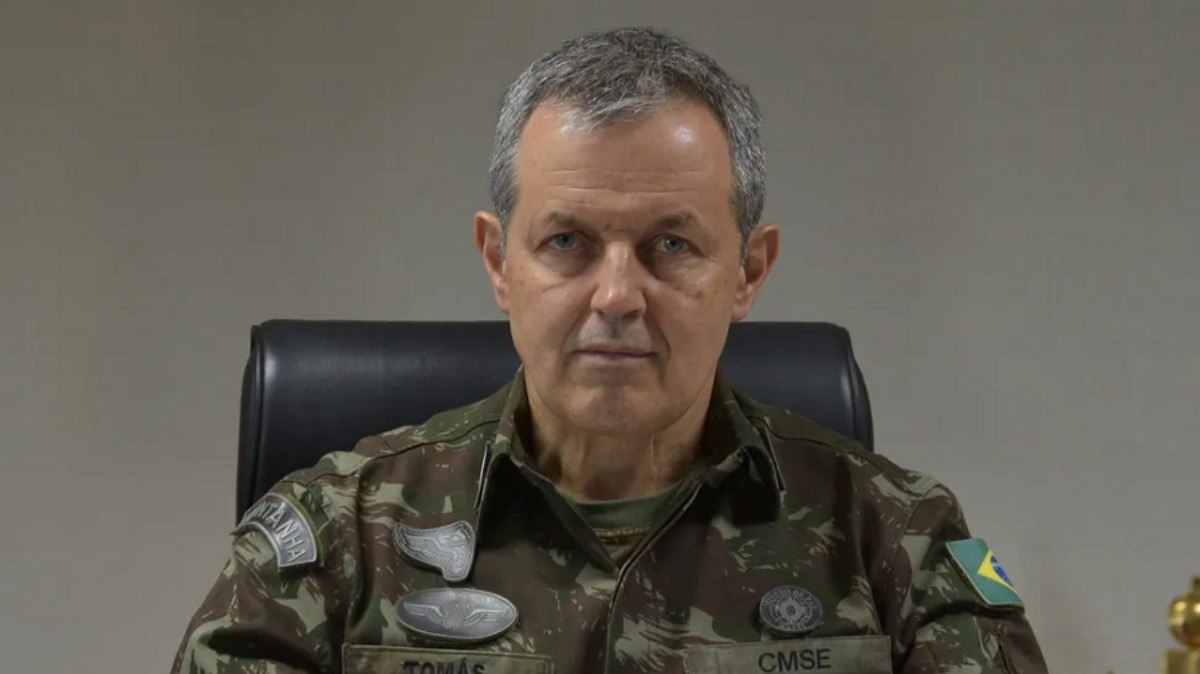 O novo comandante do Exército Brasileiro, general Tomás Miguel Miné Ribeiro Paiva.