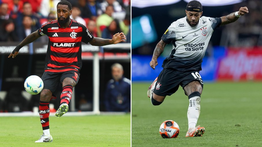 Gerson e Memphis Depay são alguns dos destaques da partida entre Flamengo e Corinthians Gerson e Memphis Depay são alguns dos destaques da partida entre Flamengo e Corinthians