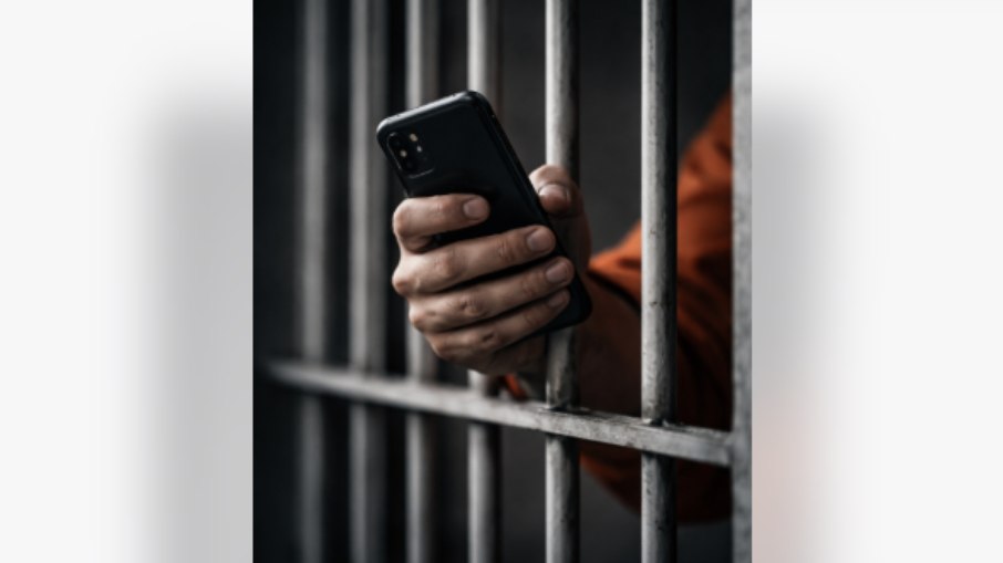 Presos com celulares Presos com celulares