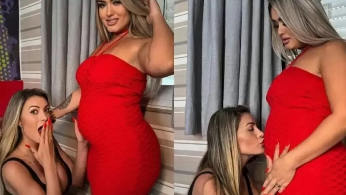 Andressa Urach gravou com a também criadora de conteúdo Juju Furacão