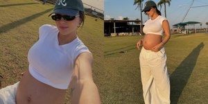 Rafa Kalimann exibe barrigão e curte dias com a família