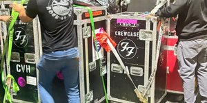 Foo Fighters desembarca 27 toneladas de equipamentos em Viracopos