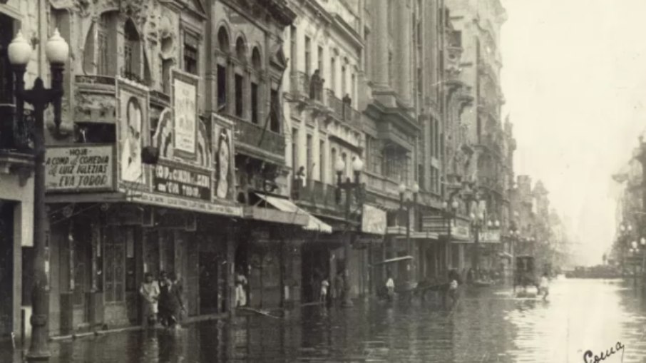 Enchente em Porto Alegre em 1941