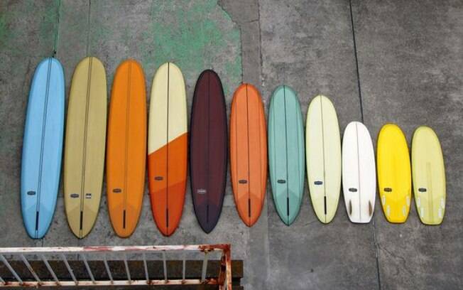 De pranchinha a longboard, há pranchas para todos os gostos e estilos