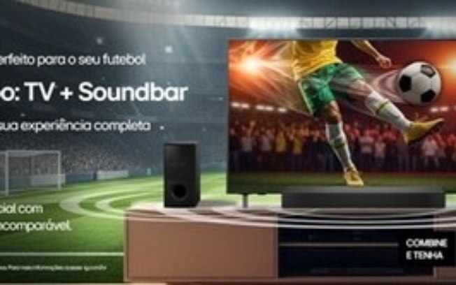 LG prepara sua sala para o mundial de futebol com combos exclusivos de Smart TVs QNED de telas gigantes e Soundbars