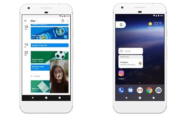 Android O permite usar aplicativos enquanto assiste a vídeos; sistema também tem mudanças nas notificações