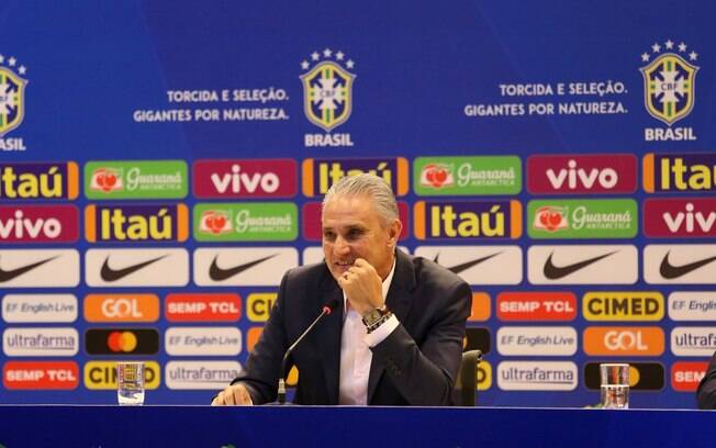 Tite durante convocação para a Copa América 2019