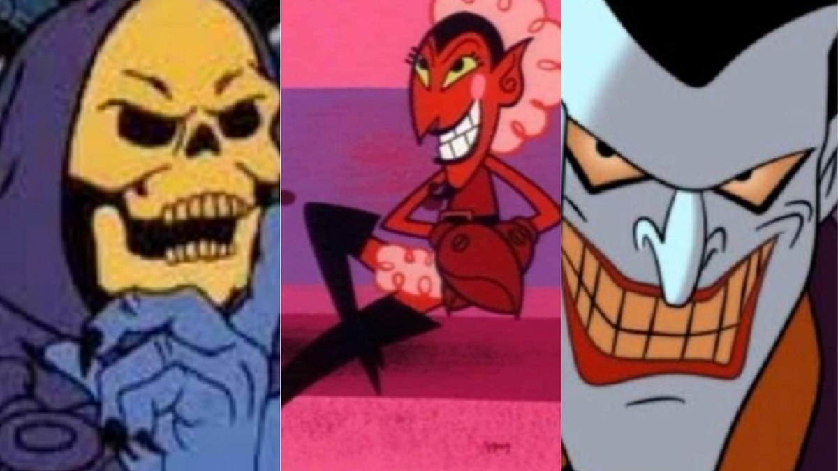 Vilões de desenhos animados que deixaram uma marca