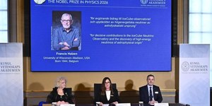 Nobel de Física de 2026 vai para pesquisa sobre neutrinos