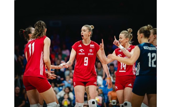 VNL: Polônia vence EUA e tira as chances de liderança do Brasil