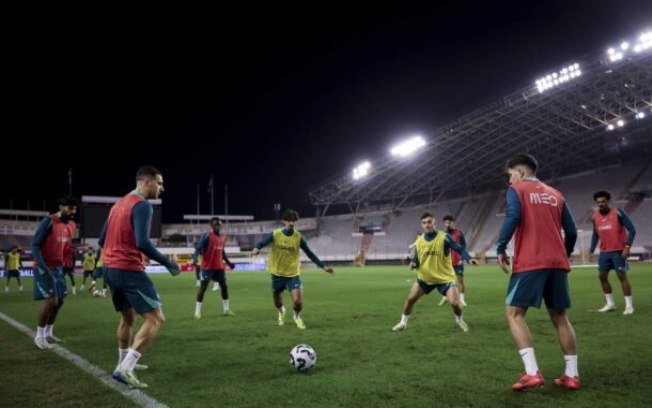 Portugal fechou os trabalhos para o duelo desta segunda-feira diante da Croácia Portugal fechou os trabalhos para o duelo desta segunda-feira diante da Croácia