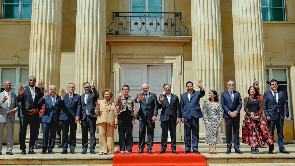 Lula durante encontro dos Presidentes dos Estados Partes do Tratado de Cooperação Amazônica com a Sociedade Civil e Comunidades Indígenas, no Plaza de Armas Lula durante encontro dos Presidentes dos Estados Partes do Tratado de Cooperação Amazônica com a Sociedade Civil e Comunidades Indígenas, no Plaza de Armas