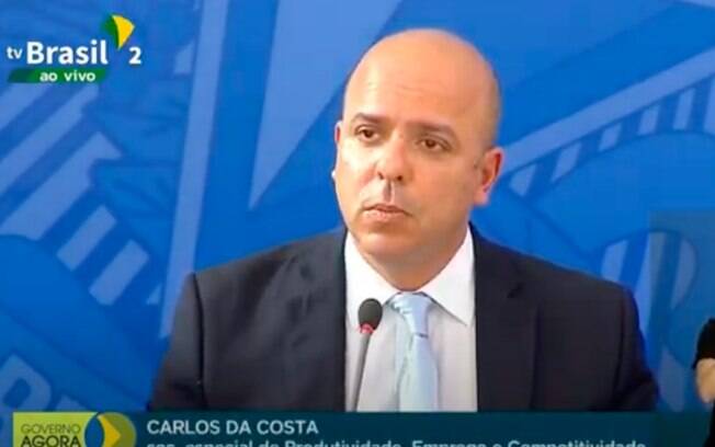 Carlos da Costa – secretário especial de produtividade, emprego e competitividade do ministério da economia – 