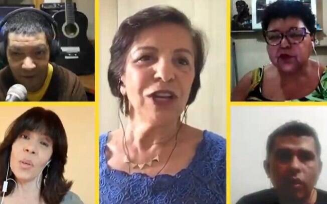 Usuários do Cândido Ferreira gravam vídeo com música de Raul Seixas