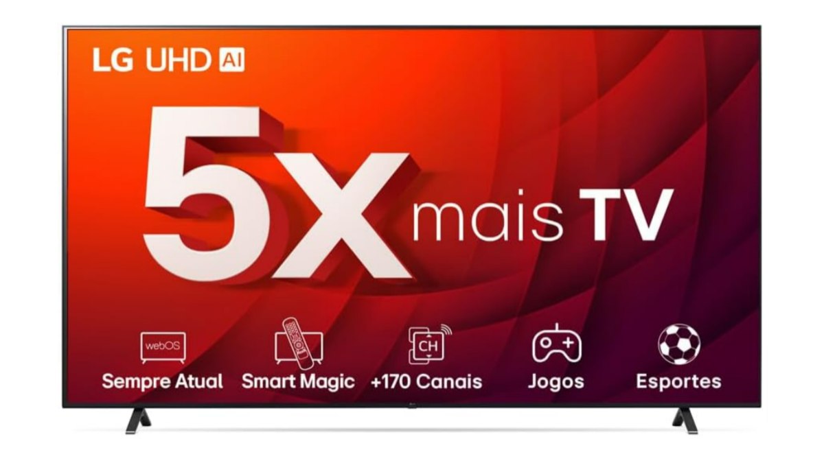 Smart TVs em oferta para acompanhar a Copa América