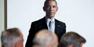Trump esconde foto de Obama em área restrita da Casa Branca