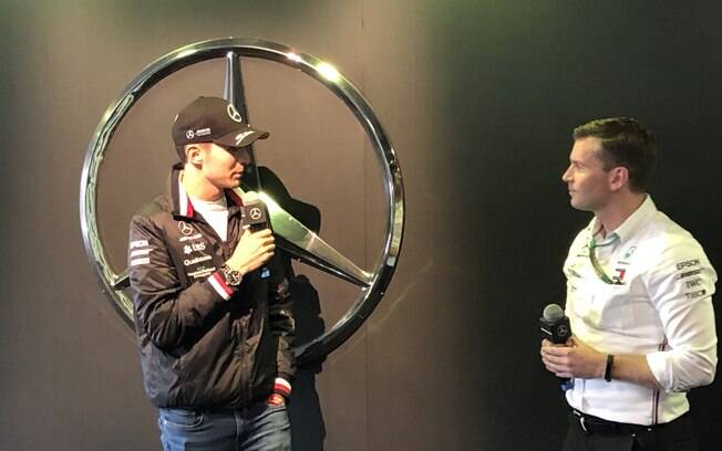 O piloto reserva da Mercedes, Esteban Ocon, conversou com jornalistas sobre o Autódromo de Interlagos