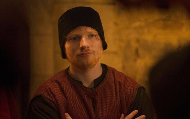 Em Game Of Thrones, Ed Sheeran afirmou que participará apenas cinco minutos de uma cena