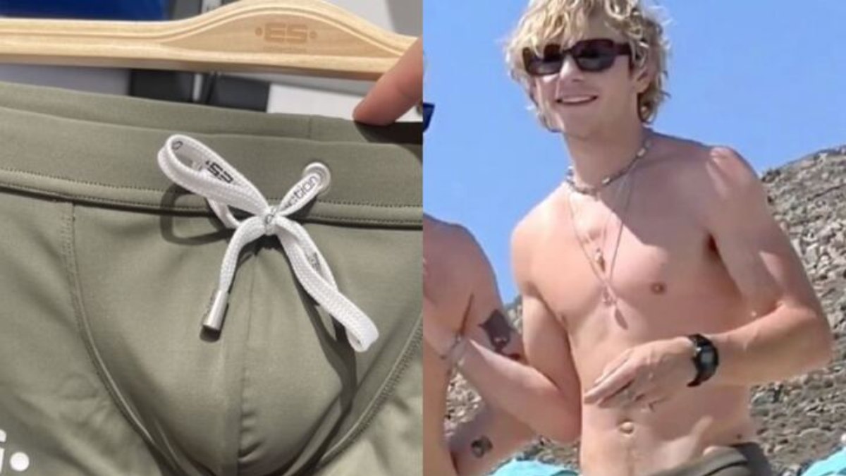 Sunga com enchimento de Ross Lynch