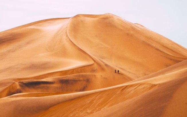 As dunas de areia mais altas da Terra