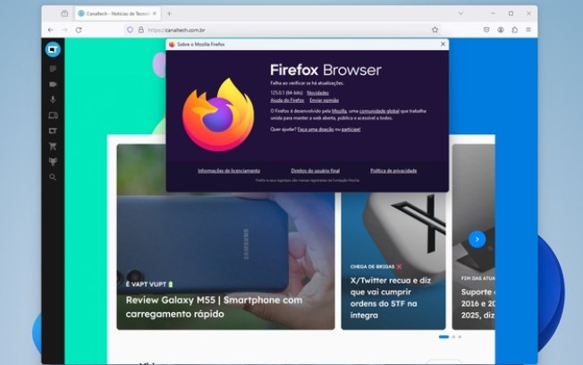 Firefox 125 traz marcação de texto no leitor de PDF