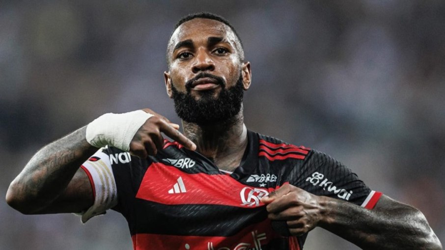 Gerson será um dos titulares do Flamengo no duelo contra o Peñarol