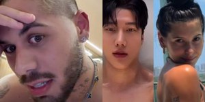 Zé Felipe reage enciumado após coreano dar cantada em Ana Castela