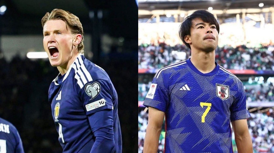 McTonimay e Mitoma são destaques de Escócia e Japão