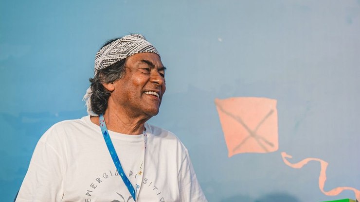 Caixa Cultural Brasília recebe Ailton Krenak no Sempre um Papo