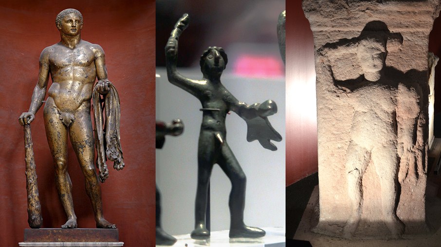 Pesquisadores sugerem que o Gigante de Cerne Abbas pode ter sido criado para representar Hércules Pesquisadores sugerem que o Gigante de Cerne Abbas pode ter sido criado para representar Hércules