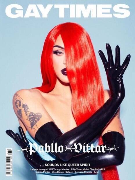 Drag brasileira estampa capa da maior publicação gay do mundo capa da gay times com pabllo vittar