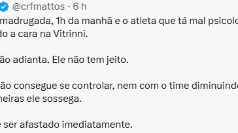 Torcida do Flamengo se revolta com vídeo de Plata em noitada Torcida do Flamengo se revolta com vídeo de Plata em noitada