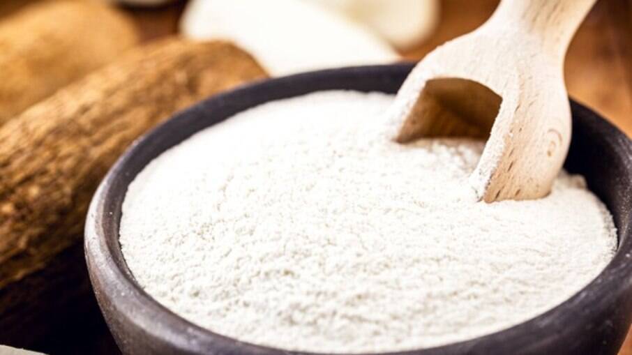 A farinha de polvilho pode ser usada em várias receitas 